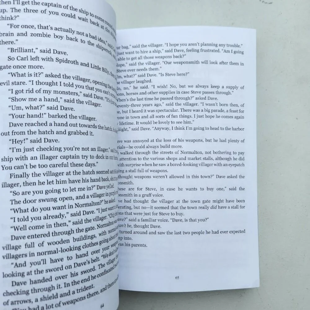 The Legend of Dave the Villager Books 16–20 Book Paperback Minecraft 363 pages